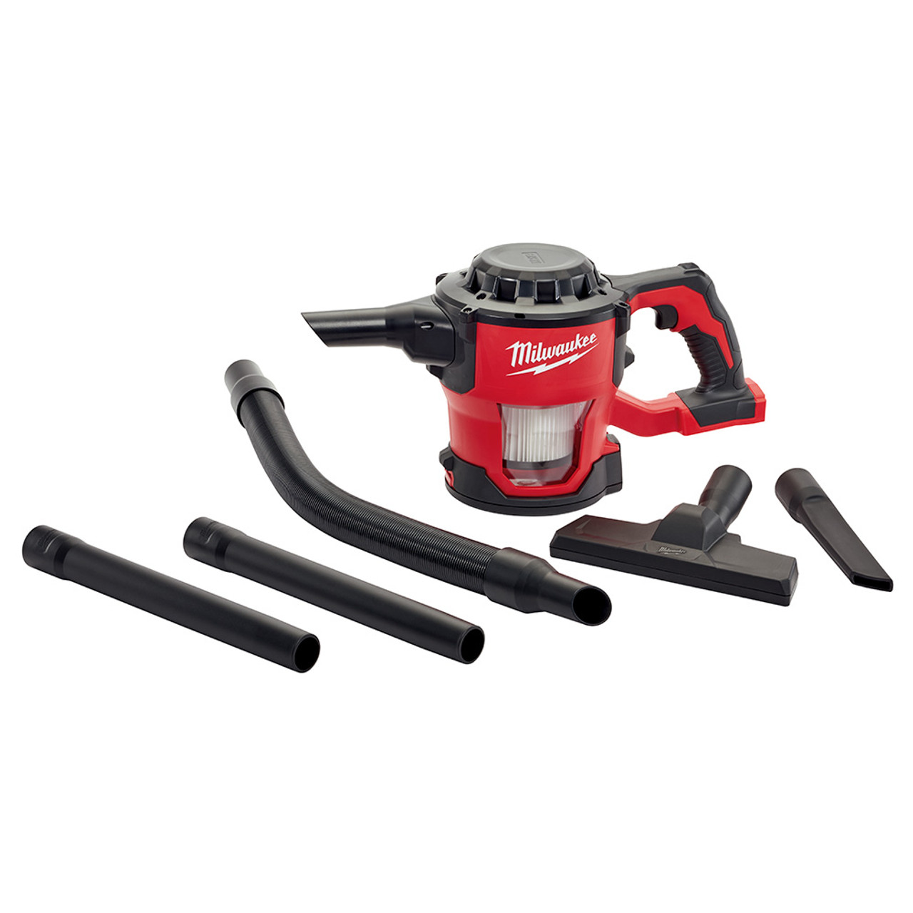 Milwaukee 0882-20 M18 Compact Vacuum (Tool Only) with accessories