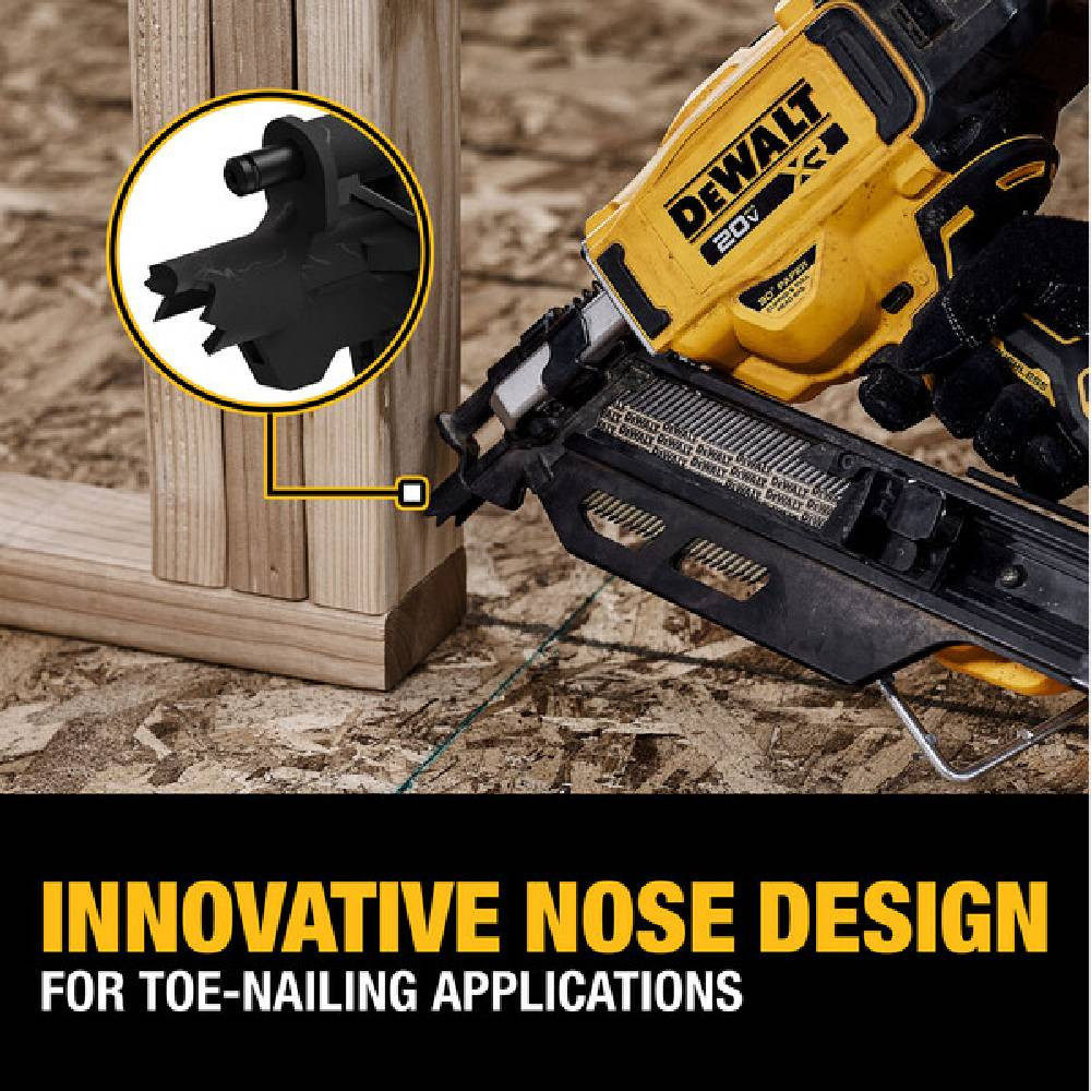 DeWalt DCN930B 20V MAX Cordless Brushless 30° Paper Tape Framing Nailer (Tool Only)