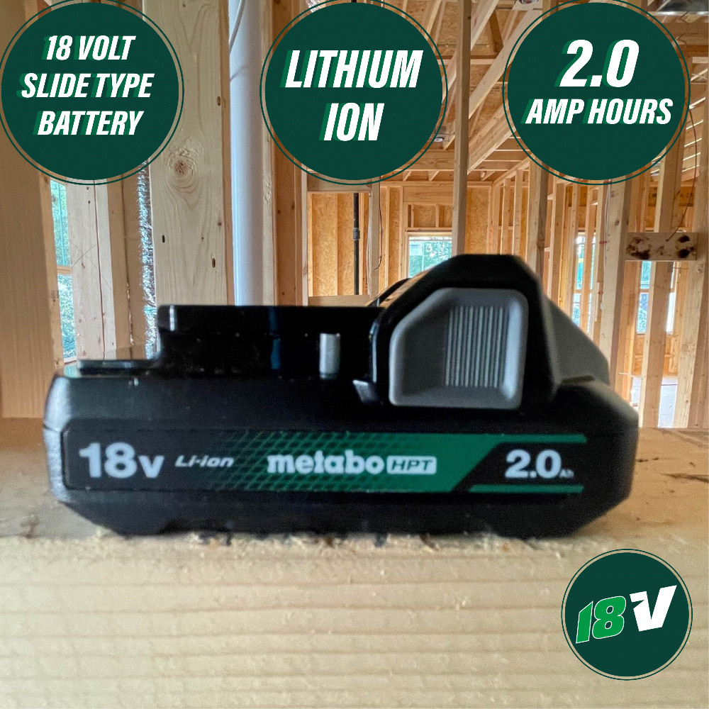 Metabo HPT 382311M 18V 2.5 Ah Lithium-Ion Battery