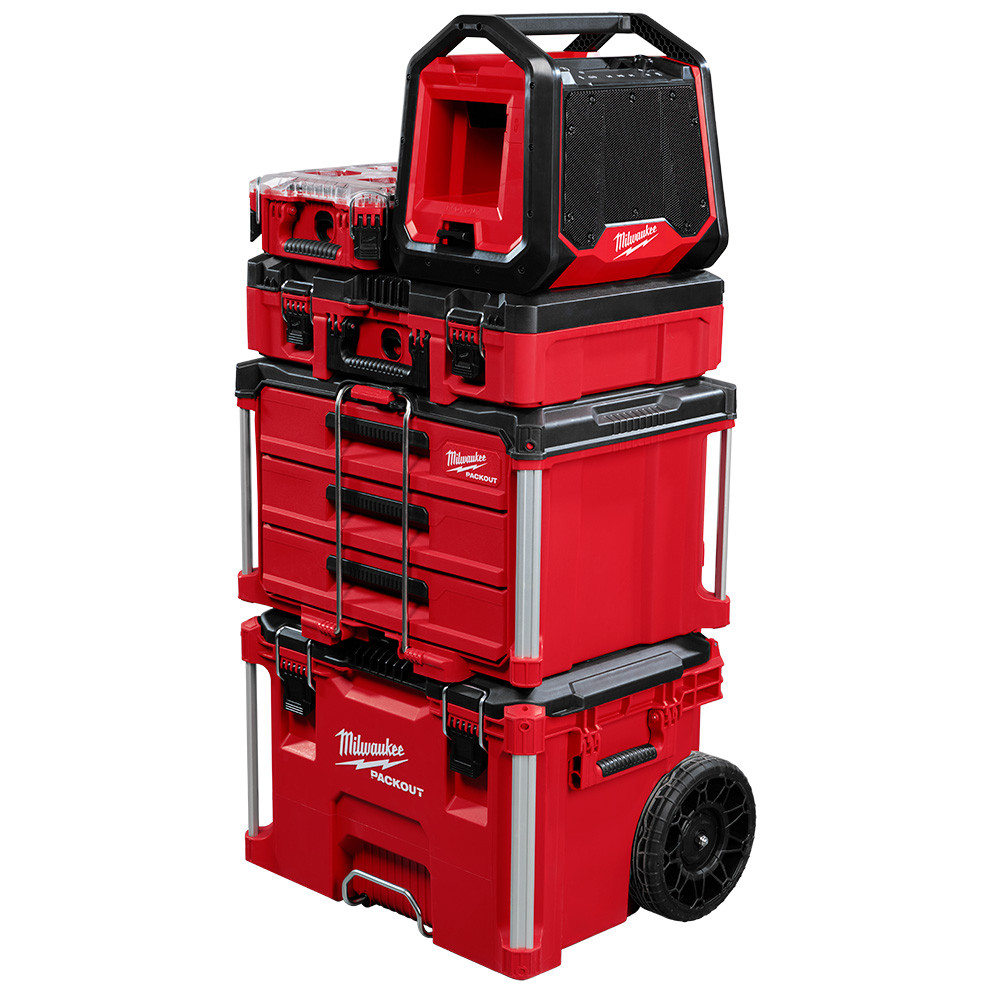 Milwaukee 2956-20 M18 Cordless Bluetooth Jobsite Radio + Charger (Tool Only)