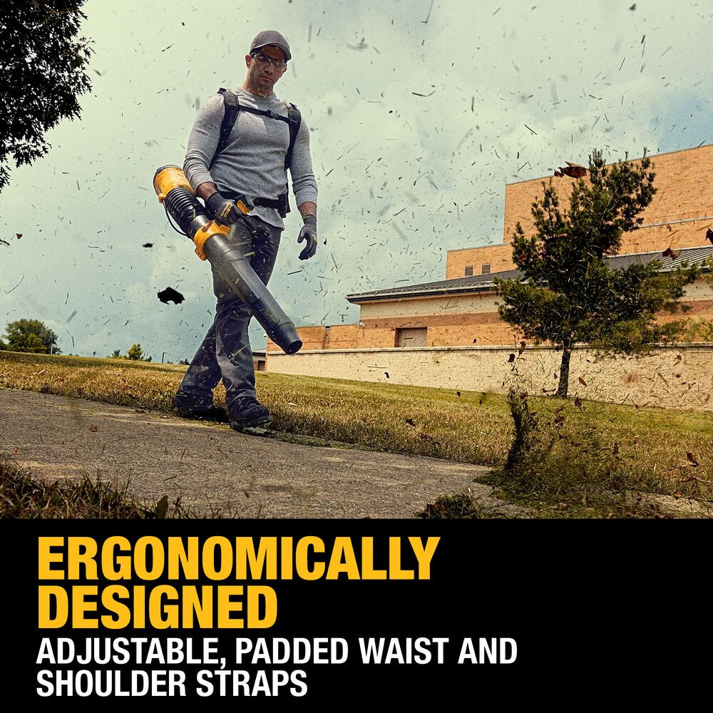 DeWalt DCBL570Y2 60V MAX Cordless Brushless Backpack Blower Kit