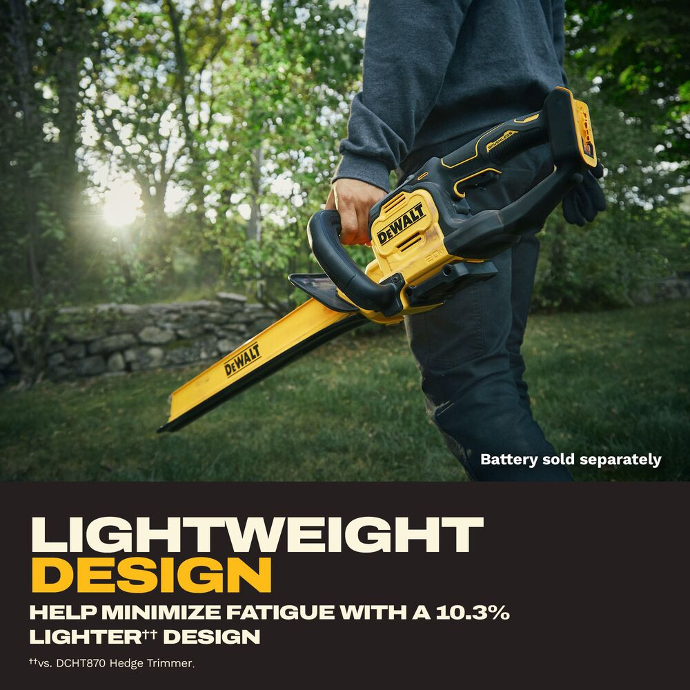 DeWalt DCHT826B 20V MAX XR Cordless Brushless 24" Hedge Trimmer (Tool Only)