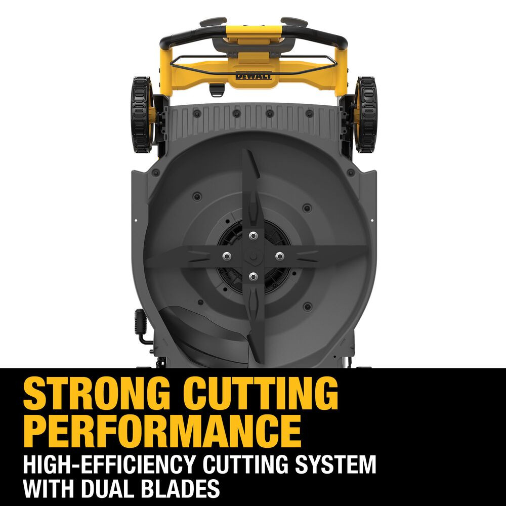 DeWalt DCMWSP700Y2-CA 60V MAX FLEXVOLT 21" Cordless Brushless RWD Self-Propelled Mower Kit