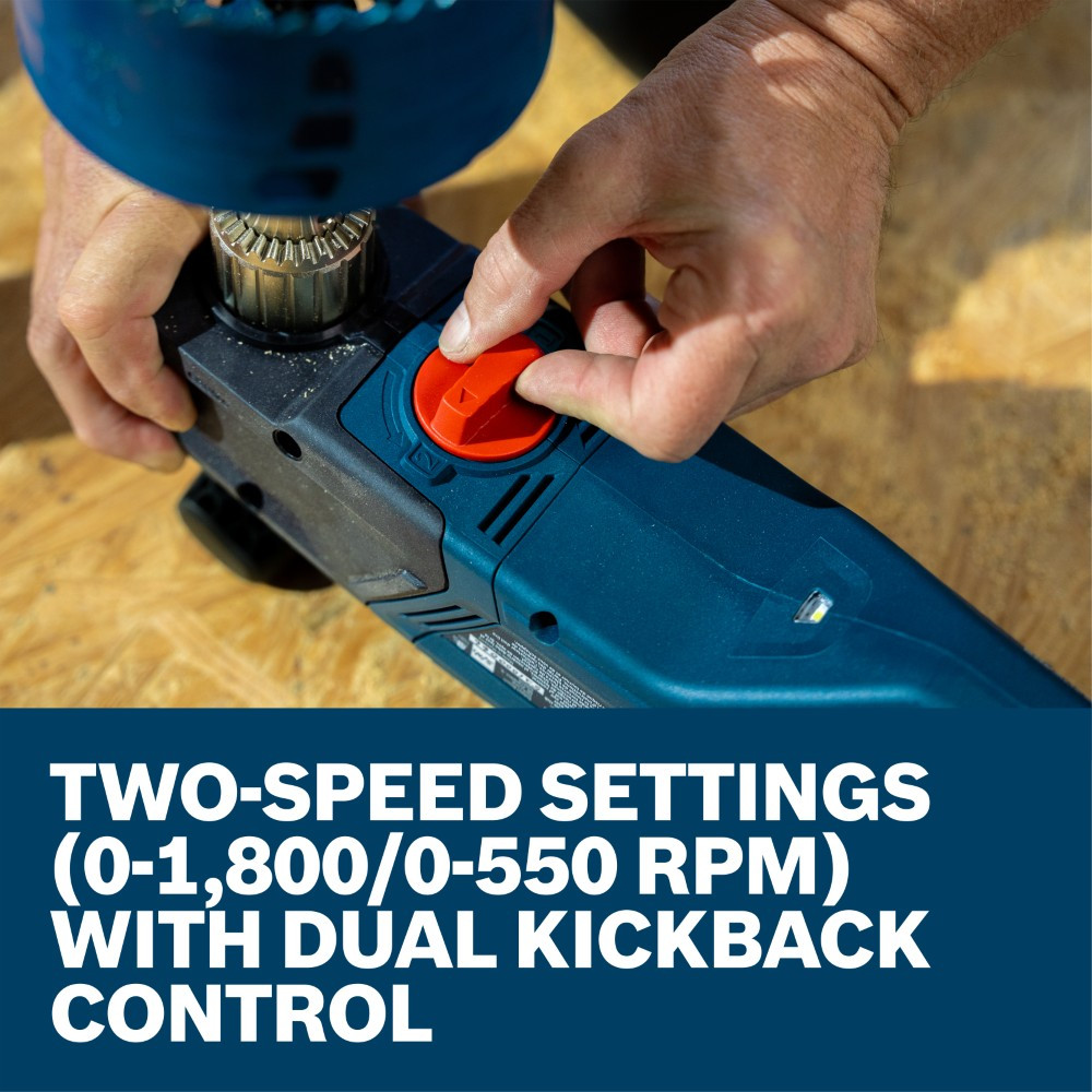 Bosch GRD18V-127N 18V Cordless Brushless High-Torque 1/2 Inch Right Angle Drill (Tool Only)