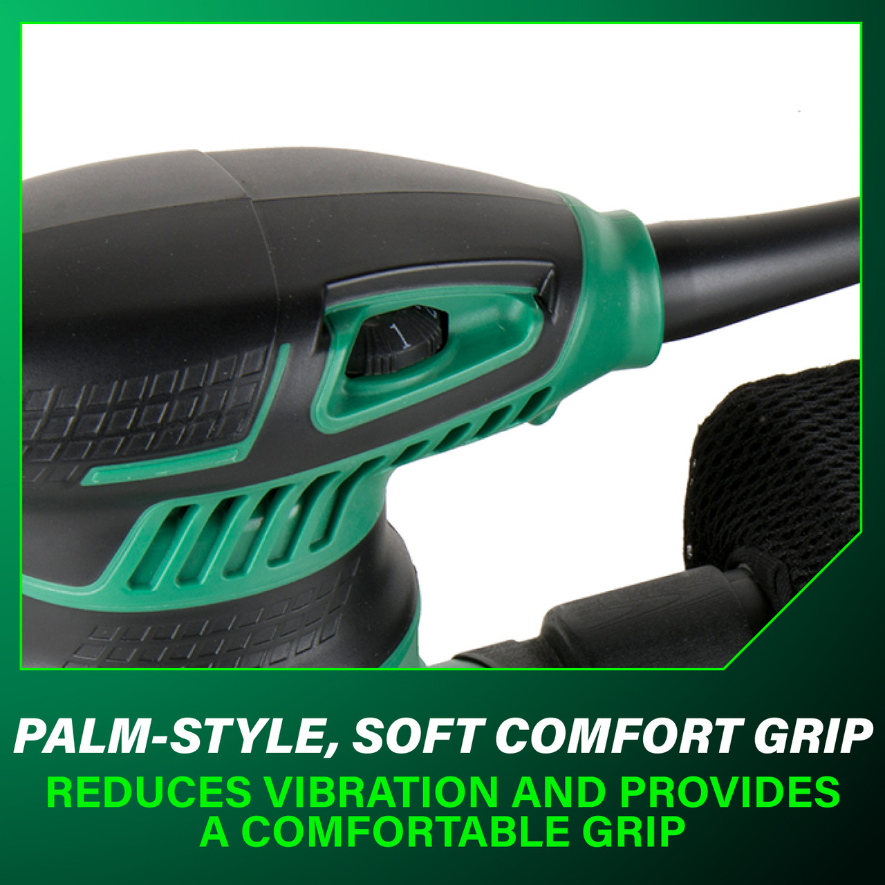 Metabo HPT SV13YST 2.8 Amp 5in Variable Speed Random Orbit Finishing Sander