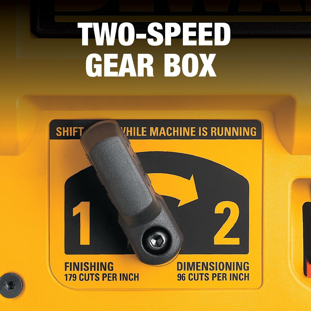 DeWalt DW735 13 Inch Three Knife, Two Speed, Thickness Planer