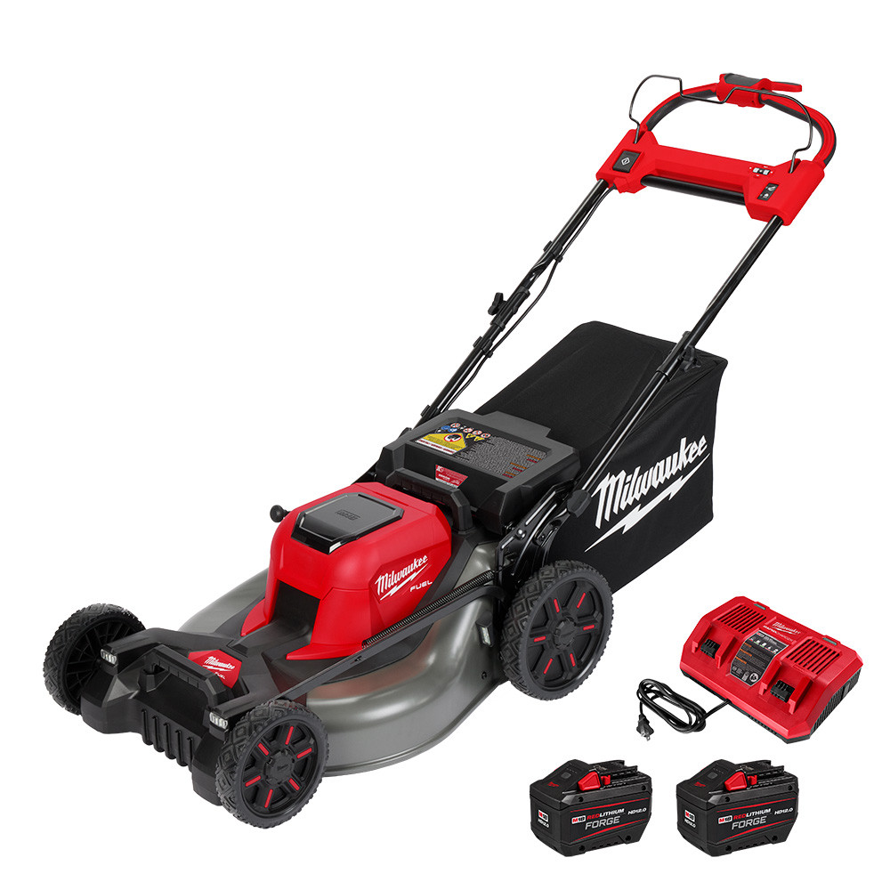 Milwaukee 2823-22HD M18 FUEL Cordless Brushless 21 Inch Self-Propelled Dual Battery Mower Kit
