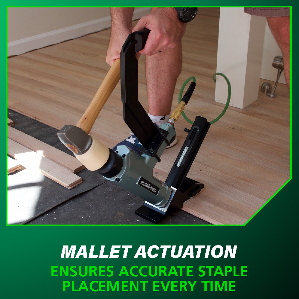 Metabo HPT N5010ACM 2-in-1 Flooring Nailer & Stapler