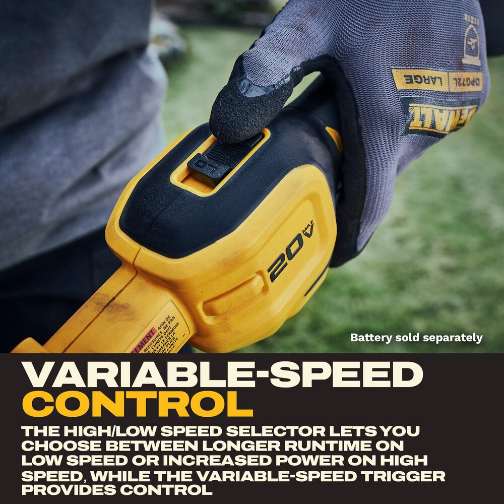 DeWalt DCST926B 20V MAX 15 Inch Cordless Brushless Foldable String Trimmer (Tool Only)