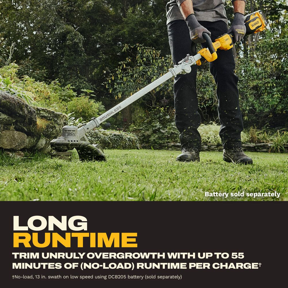 DeWalt DCST926B 20V MAX 15 Inch Cordless Brushless Foldable String Trimmer (Tool Only)