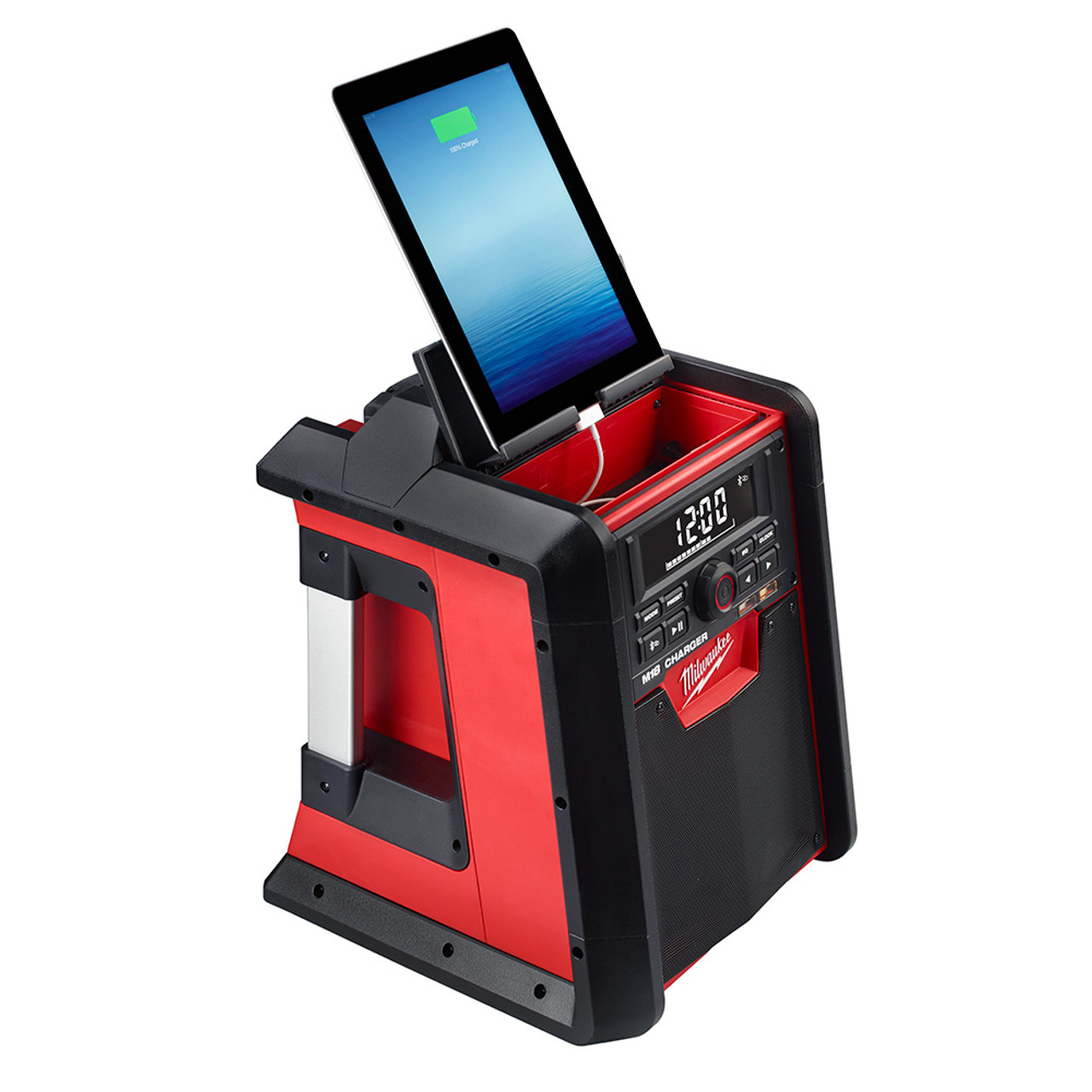 Milwaukee 2792-20 M18 Jobsite Radio/Charger charging device (sold separately) Milwaukee 2792-20 M18 Jobsite Radio/Charger charging device (sold separately)