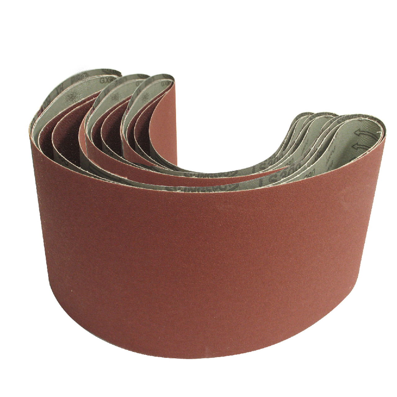 ROK 4 Inch X 36 Inch 80 Grit Sanding Belts - 3pk