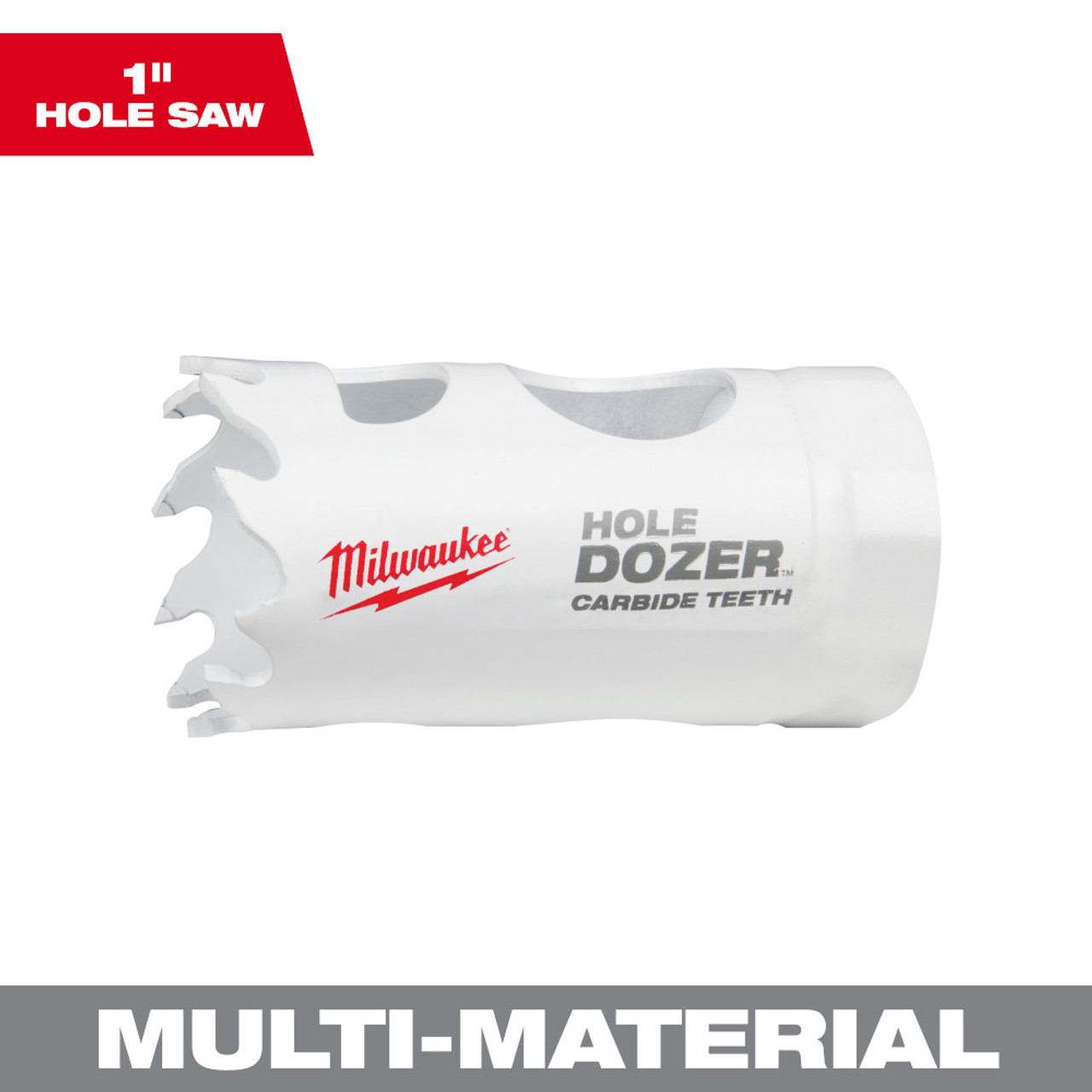 Milwaukee 49-56-0707 HOLE DOZER 1 Inch Hole Saw with Carbide Teeth