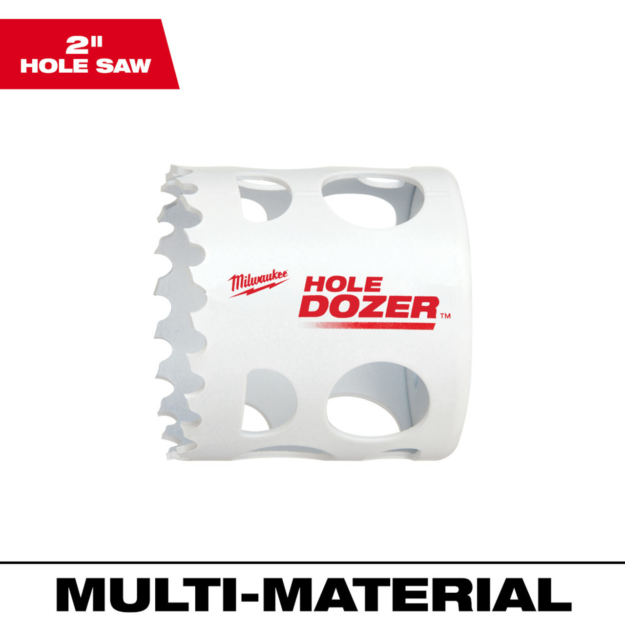 Milwaukee 49-56-0117 HOLE DOZER 2 Inch Bi-Metal Hole Saw