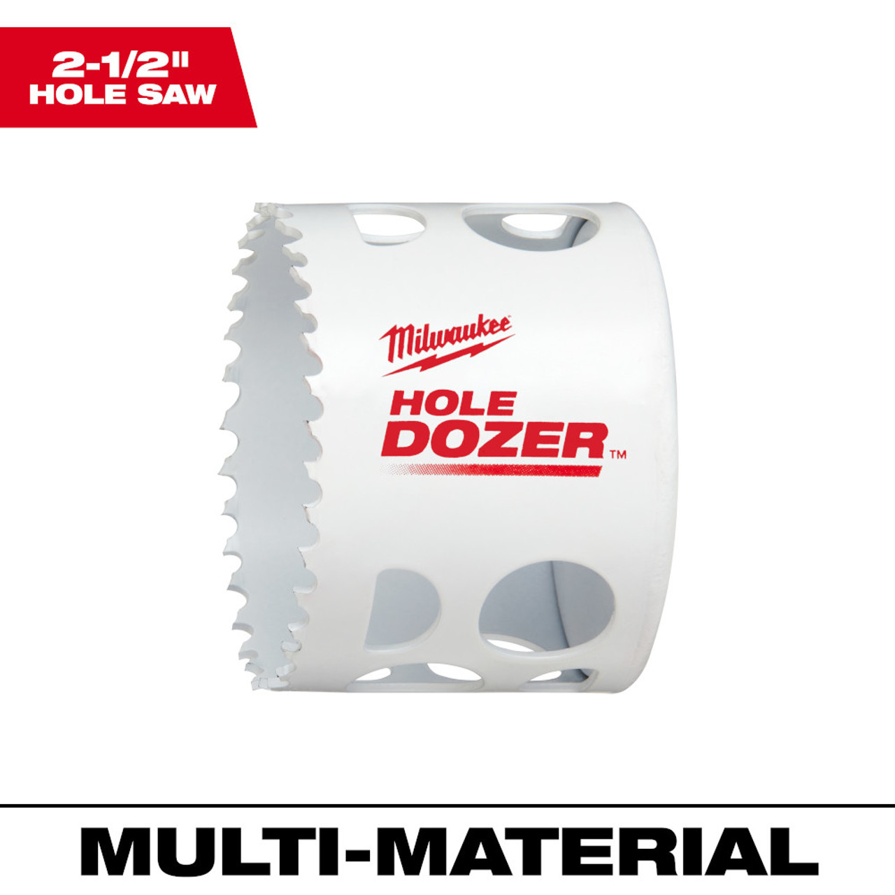 Milwaukee 49-56-0147 HOLE DOZER 2-1/2 inch Bi-Metal Hole Saw
