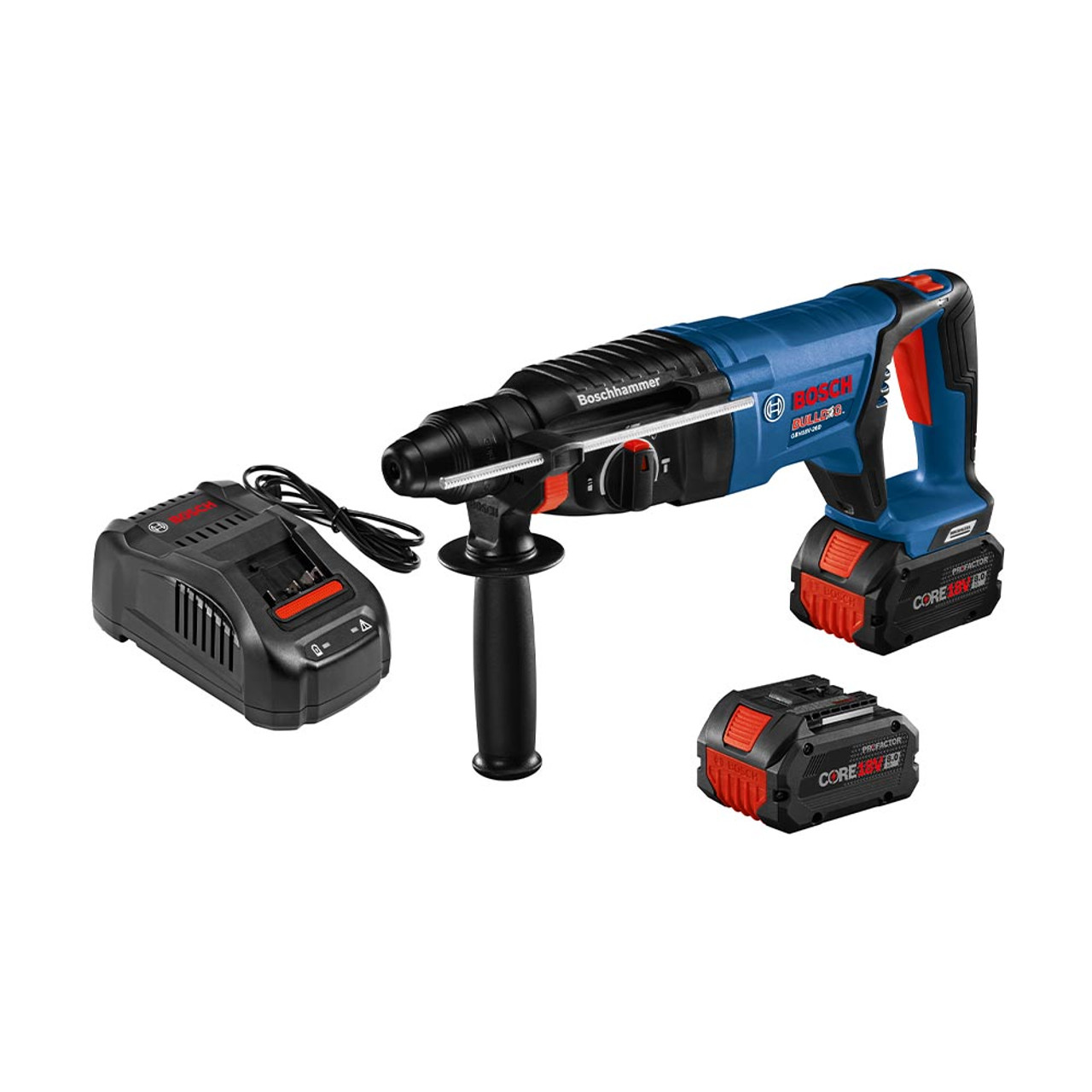 Bosch GBH18V-26DK24 18V EC Brushless SDS-Plus Bulldog 1 inch Rotary Hammer Kit