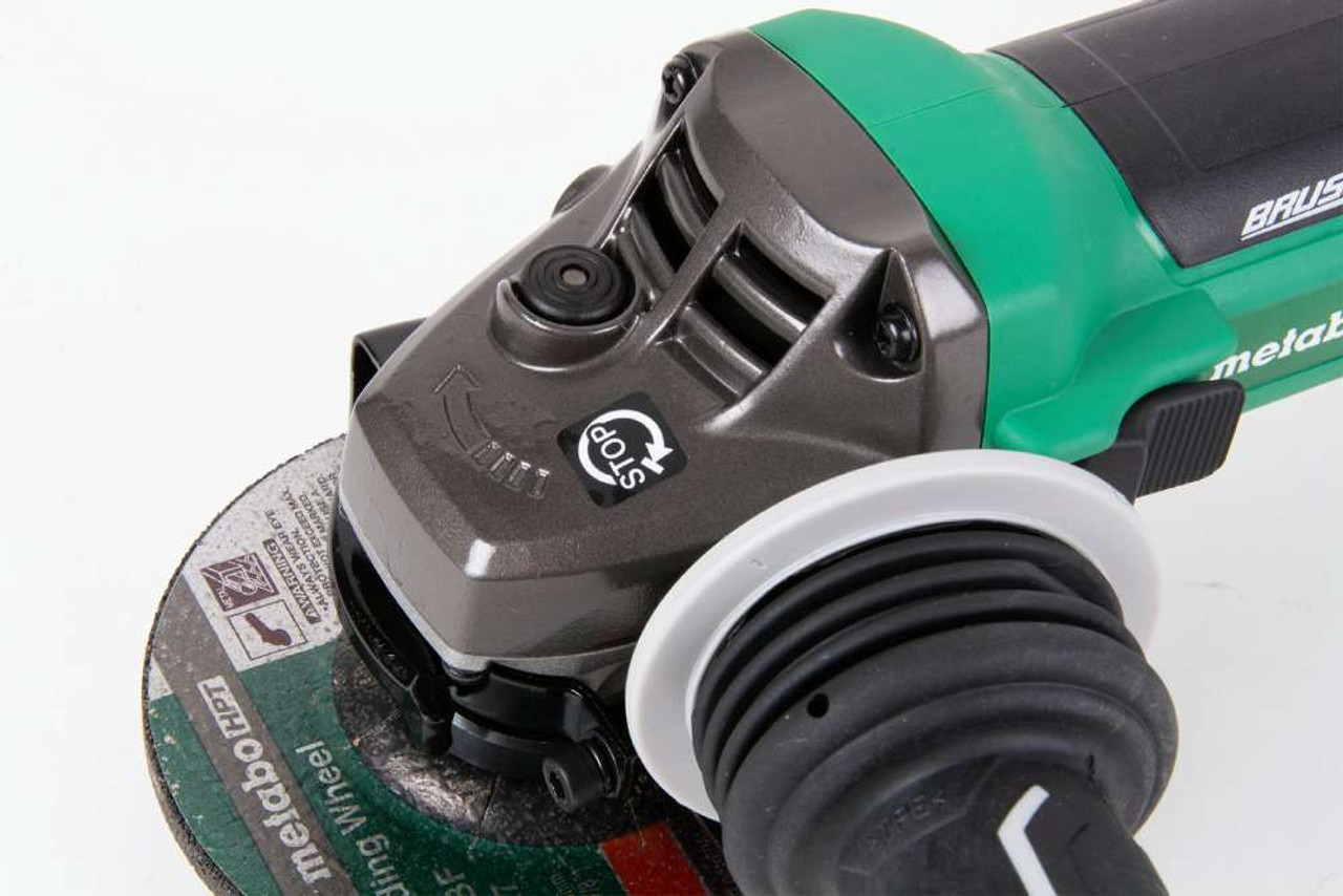 Metabo HPT G3612DAQ6M MultiVolt 36V Brushless 4-1/2 Inch Slide Switch Angle Grinder (Tool Only)