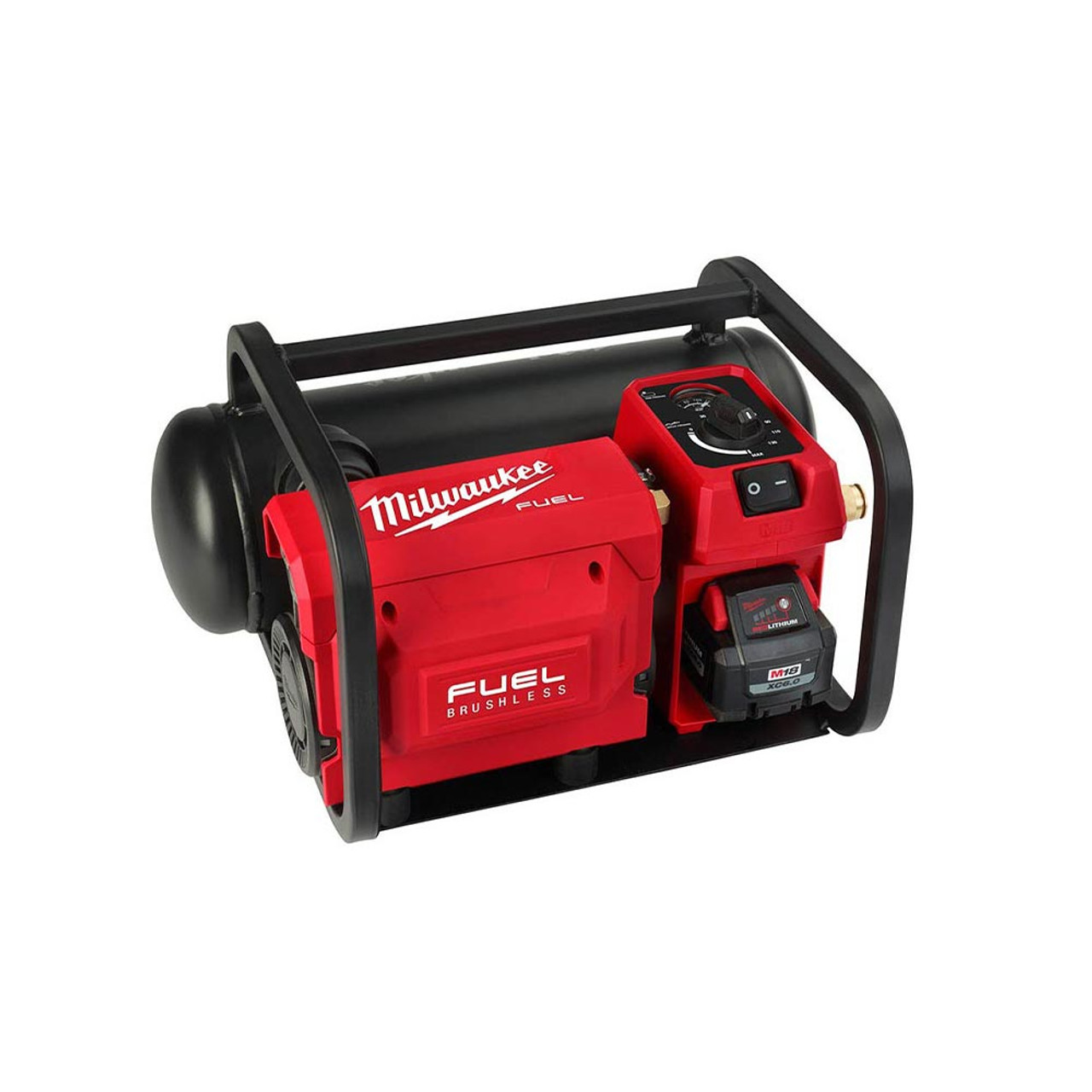 Milwaukee 2840-20 M18 FUEL Brushless 2 Gallon Compact Quiet Compressor (Tool Only)