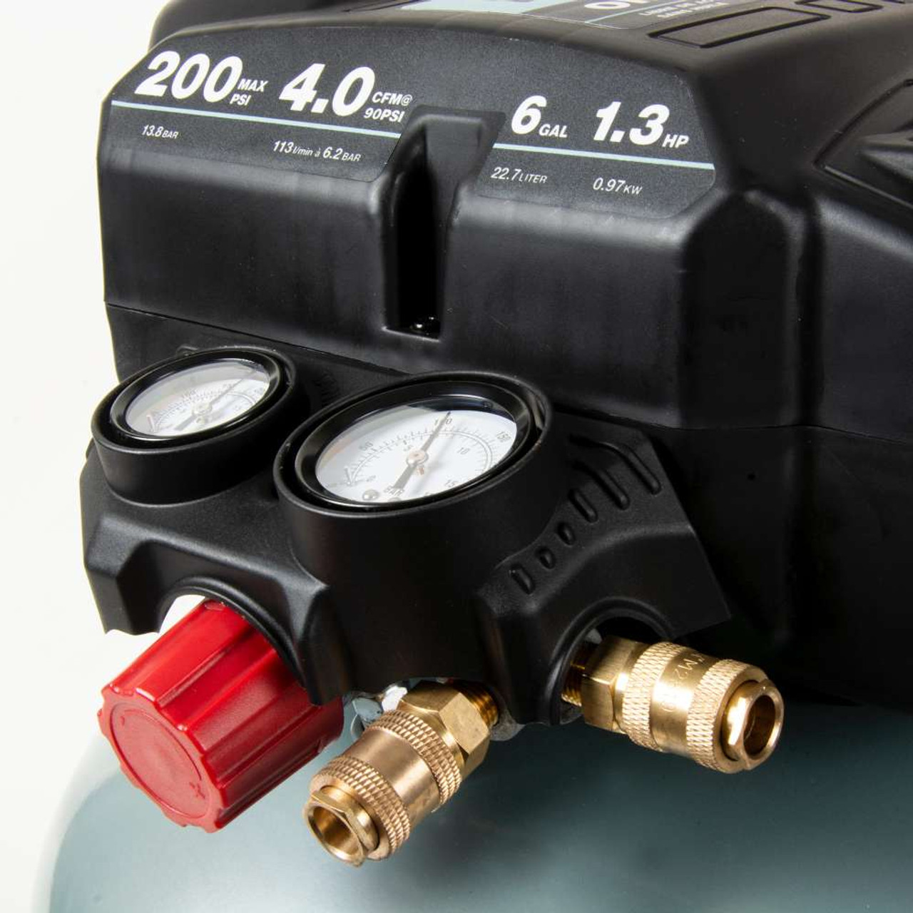 Metabo HPT EC914SM THE TANK 6-Gallon High Capacity Pancake Air Compressor Metabo HPT EC914SM THE TANK 6-Gallon High Capacity Pancake Air Compressor