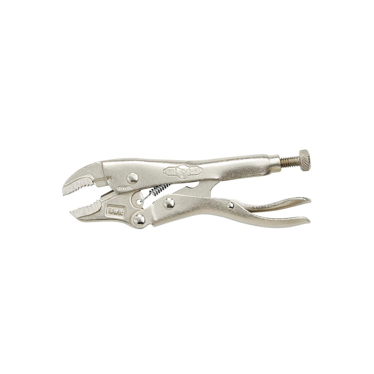 Irwin 1002L3 Vise-Grip 4 inch Original Curved Jaw Locking Pliers with Wire Cutter