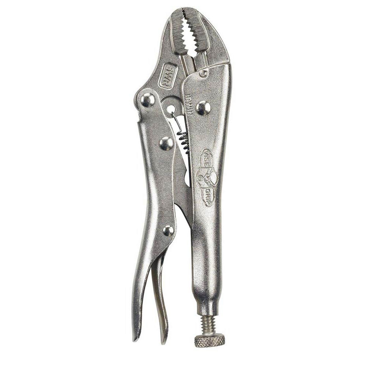 Irwin 902L3 5 inch Curved-Jaw Locking Pliers with Wire Cutter