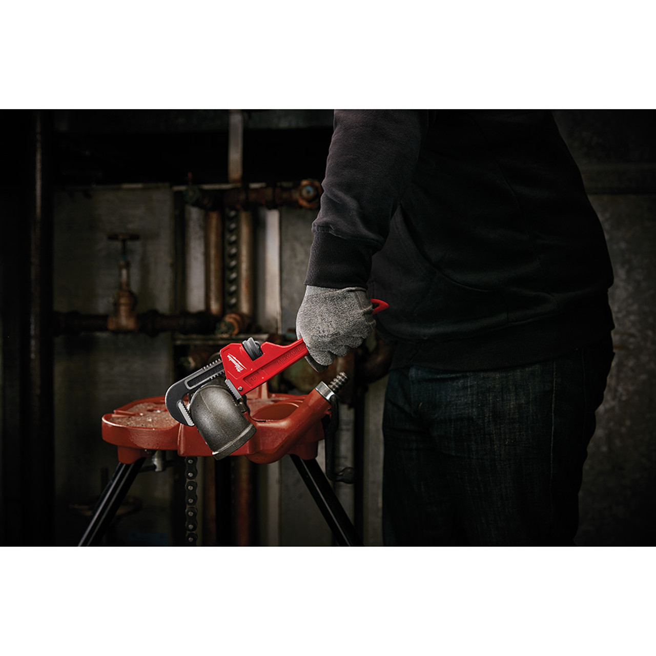 Milwaukee 48-22-7110 10 inch Steel Pipe Wrench