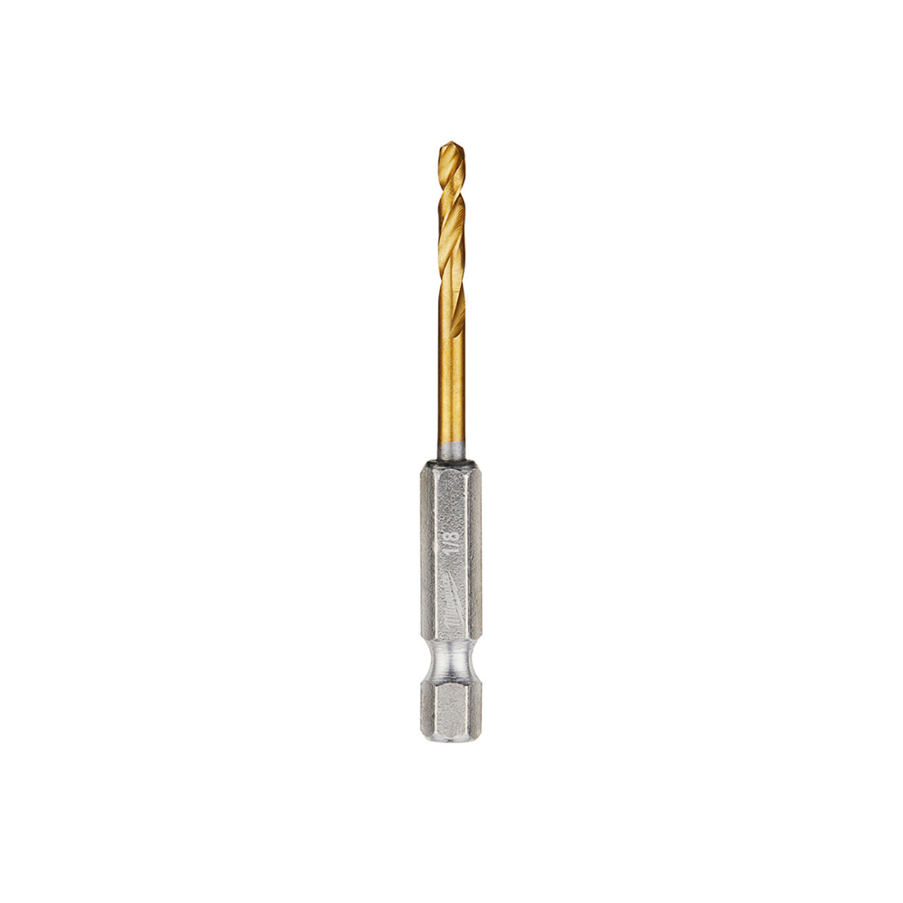Milwaukee 48-89-4605 HOCKWAVE 1/8 inch Titanium Drill Bits with RED HELIX - 2 Pack Milwaukee 48-89-4605 HOCKWAVE 1/8 inch Titanium Drill Bits with RED HELIX - 2 Pack
