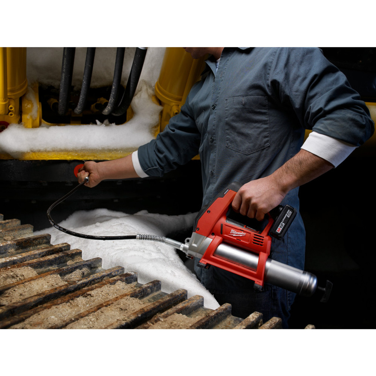 Milwaukee 2446-20 M12 Grease Gun (Tool Only)