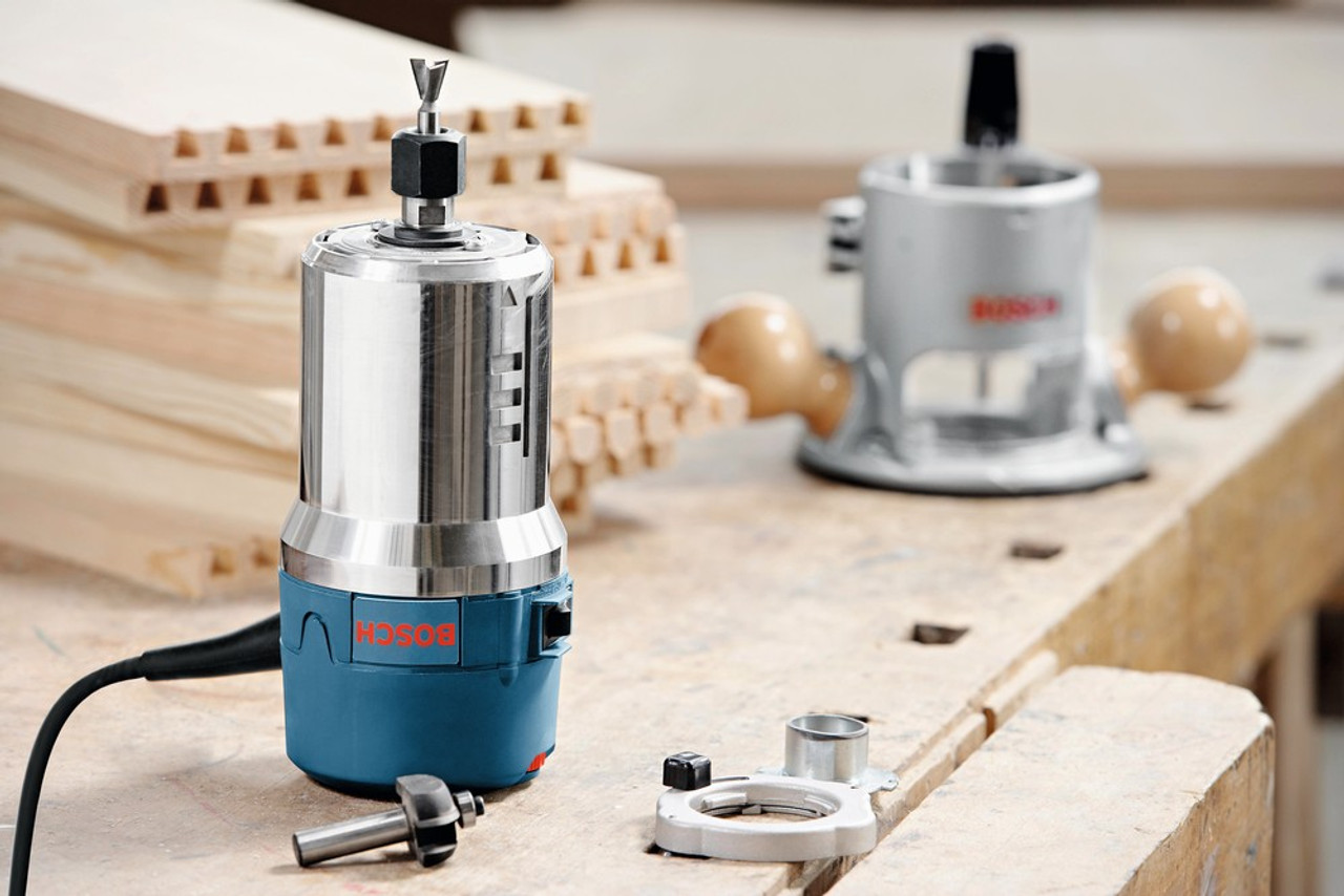 Bosch 1617EVSPK 2-1/4 inch HP Combination Plunge and Fixed-Base Router
