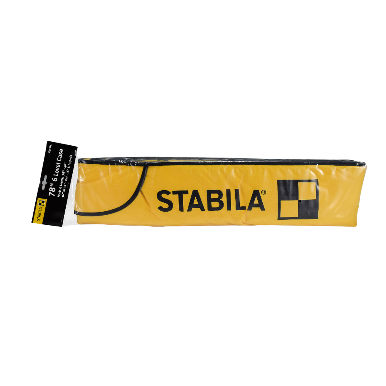 Stabila 30025 80 inch 6-Pocket Torpedo Level Carry Case
