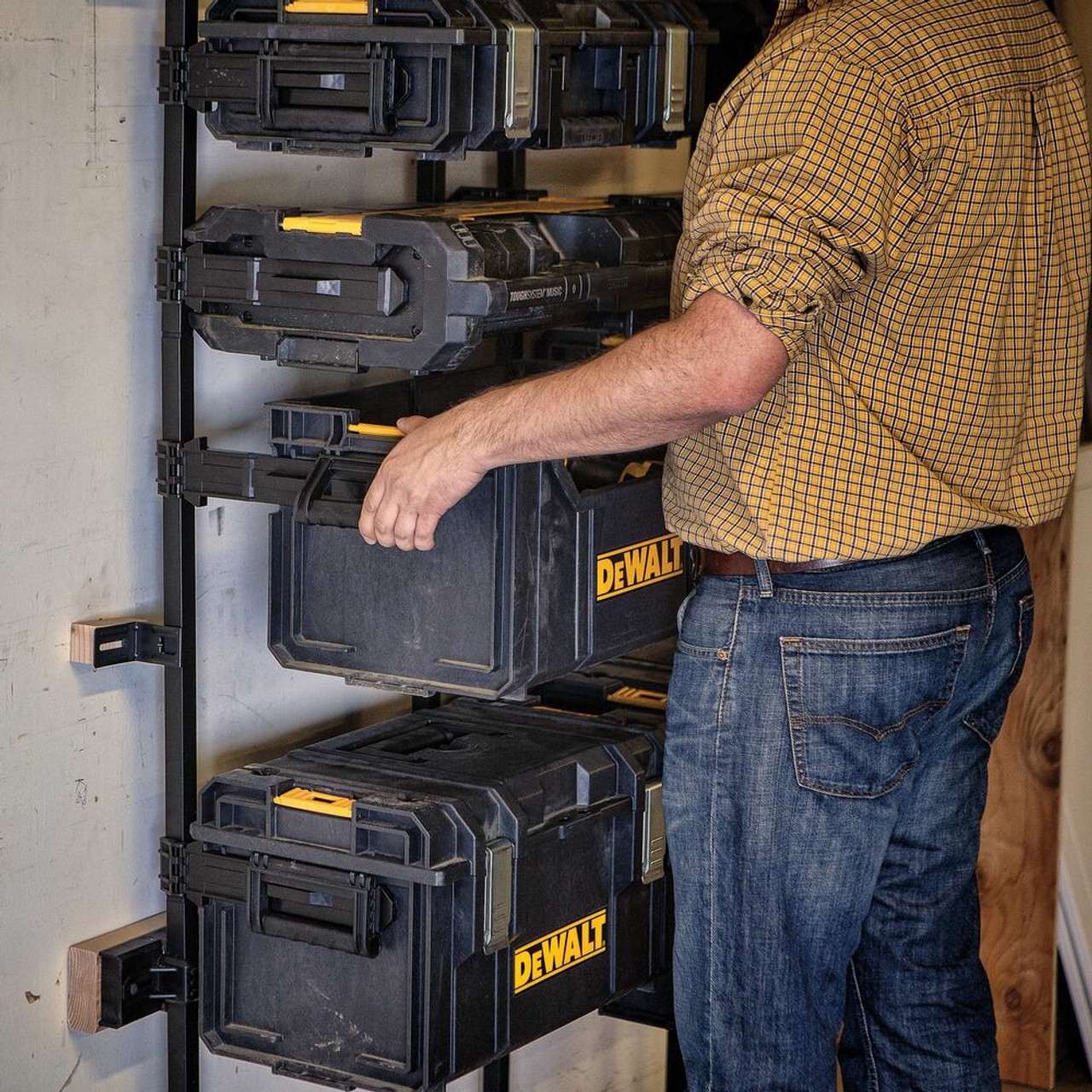 DeWalt DWST08260 25-1/2 inch Workshop Racking Storage System DeWalt DWST08260 25-1/2 inch Workshop Racking Storage System