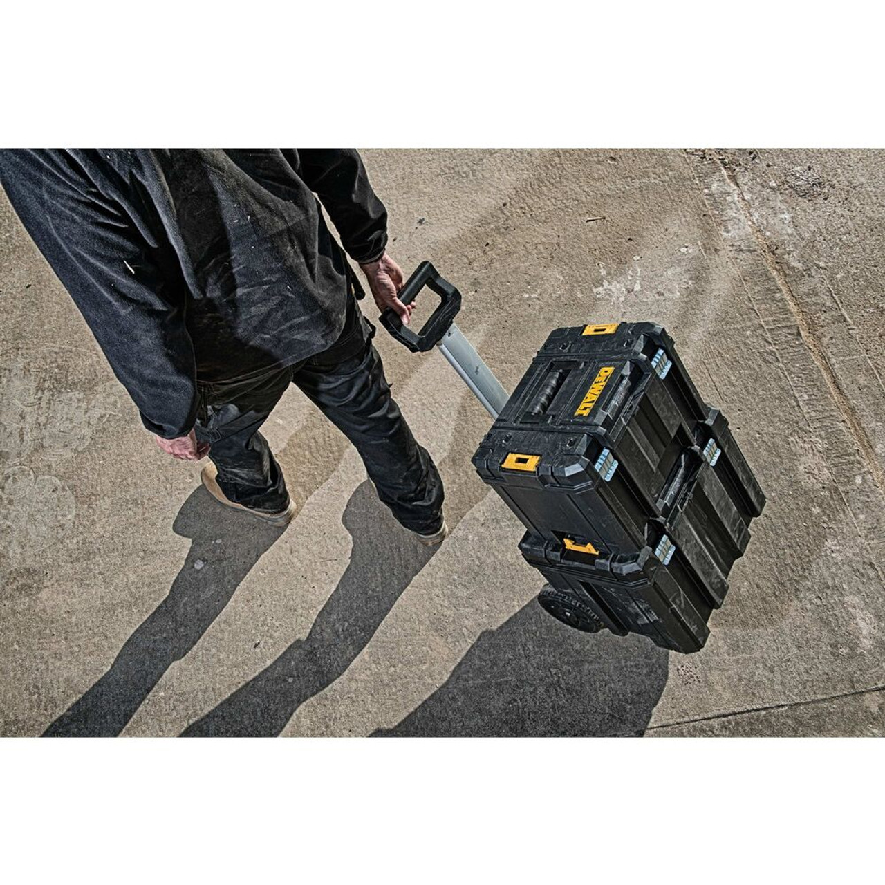 DeWalt DWST17820 TSTAK Mobile Storage Deep Box on Wheels DeWalt DWST17820 TSTAK Mobile Storage Deep Box on Wheels