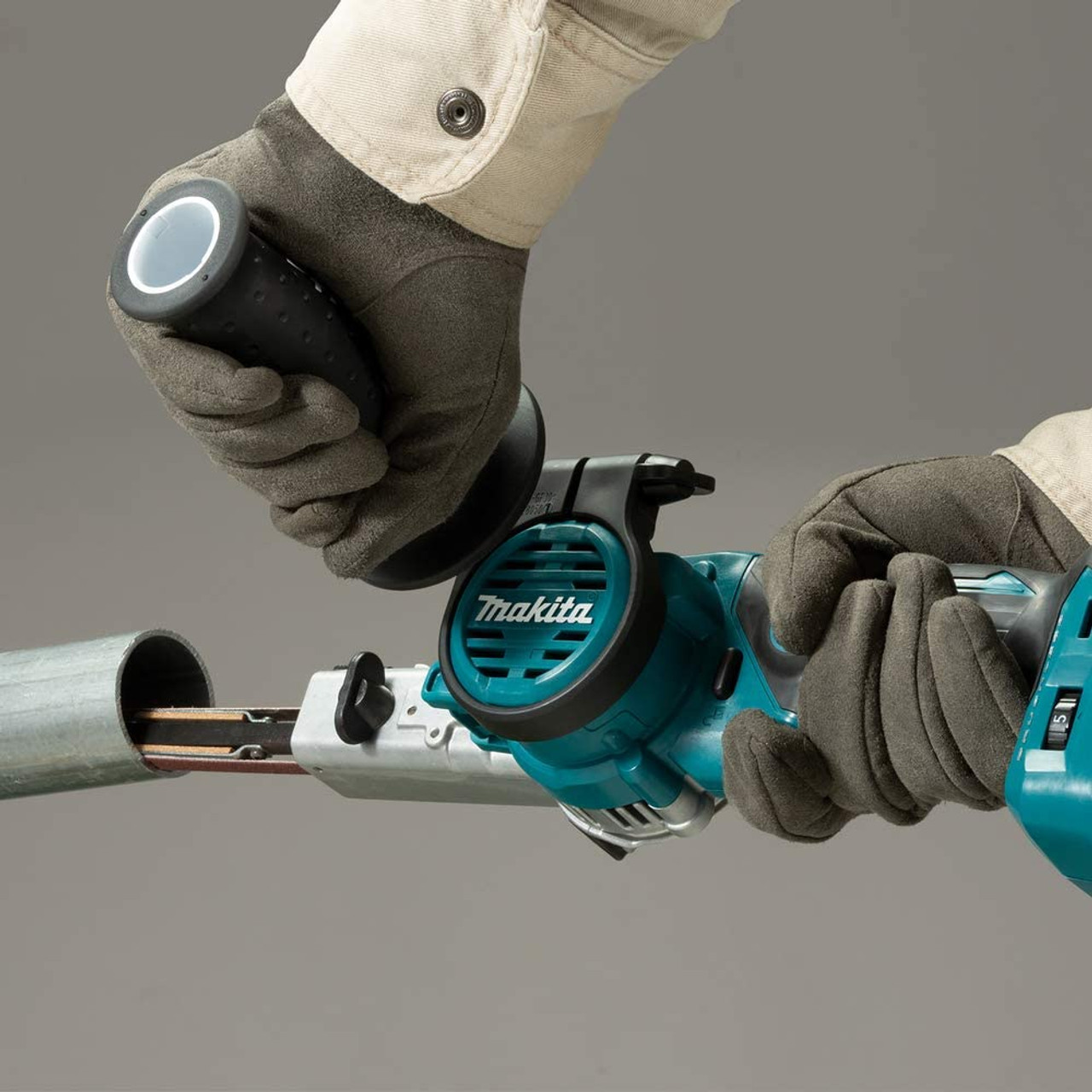 Makita DBS180Z 18V 3/8 inch x 21 inch Cordless Brushless Belt Sander  (Tool Only)