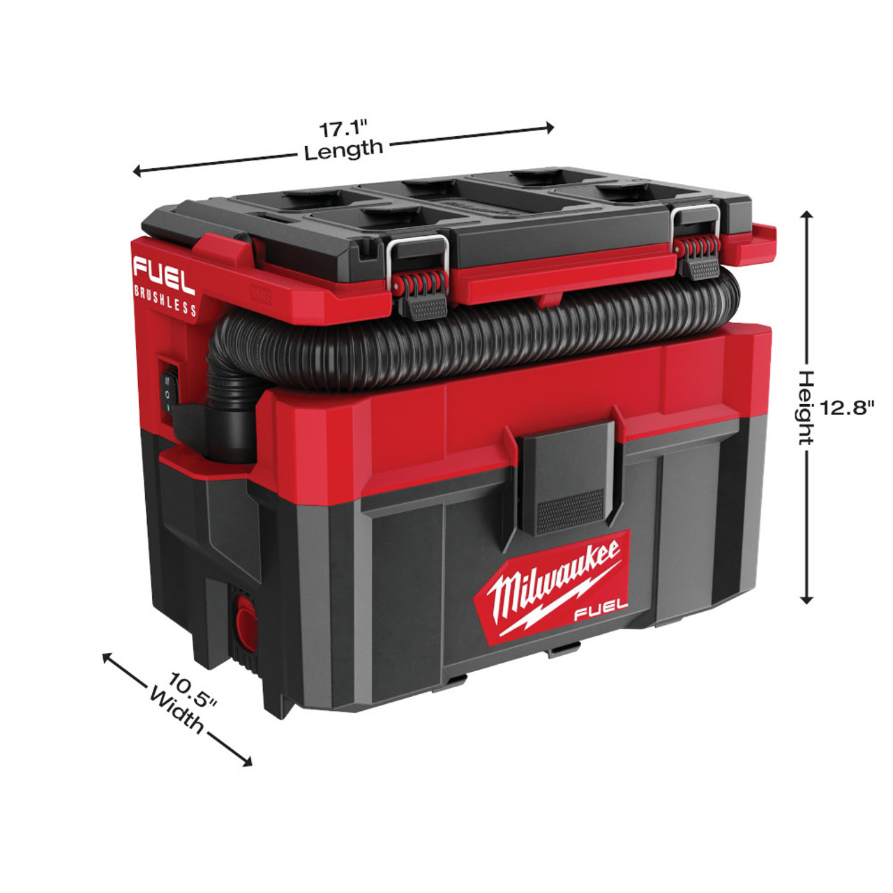 Milwaukee 0970-20 M18 FUEL PACKOUT 2.5 Gallon Wet/Dry Vacuum (Tool Only) Milwaukee 0970-20 M18 FUEL PACKOUT 2.5 Gallon Wet/Dry Vacuum (Tool Only)