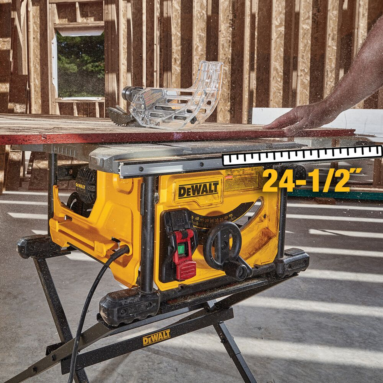 DeWalt DWE7485 8-1/4 Inch Compact Jobsite Table Saw DeWalt DWE7485 8-1/4 Inch Compact Jobsite Table Saw
