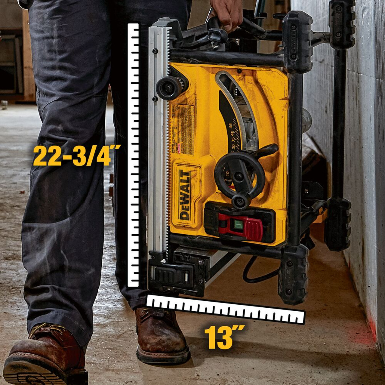 DeWalt DWE7485 8-1/4 Inch Compact Jobsite Table Saw DeWalt DWE7485 8-1/4 Inch Compact Jobsite Table Saw