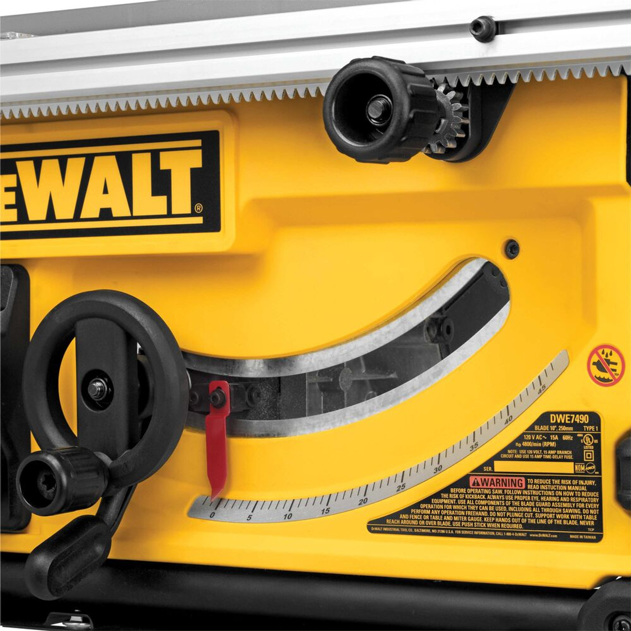 DeWalt DWE7491X 10 Inch Portable Table Saw with Scissor Stand