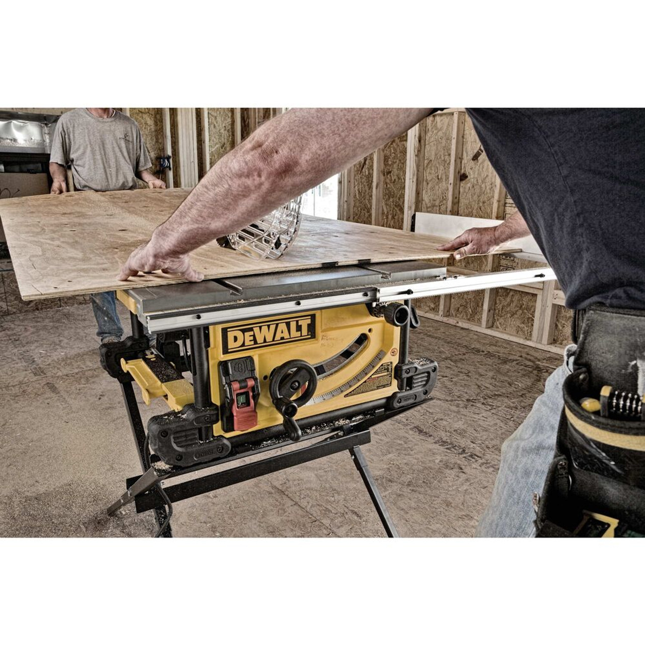 DeWalt DWE7491X 10 Inch Portable Table Saw with Scissor Stand