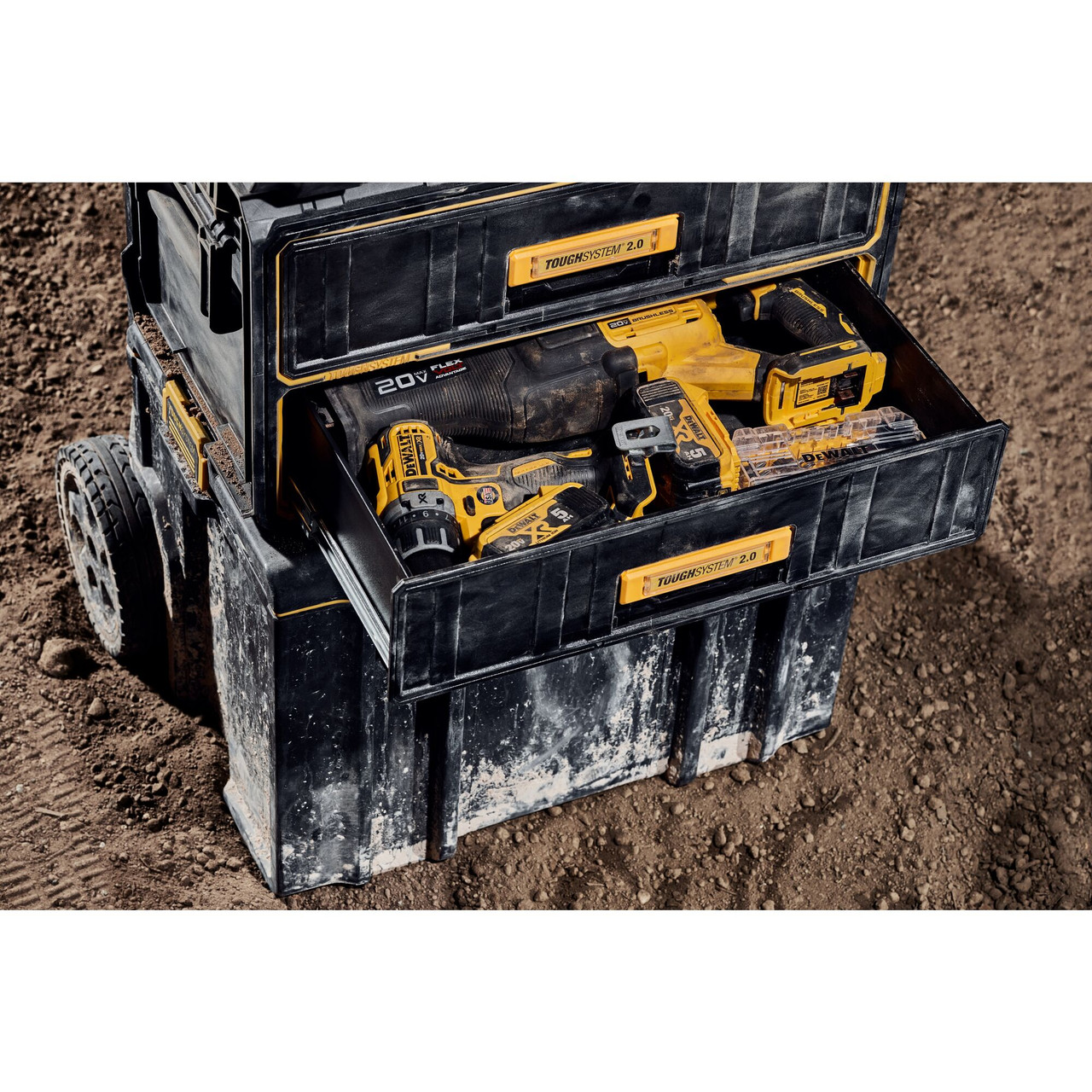 DeWalt DWST08320 TOUGHSYSTEM 2.0 2-Drawer Tool Box