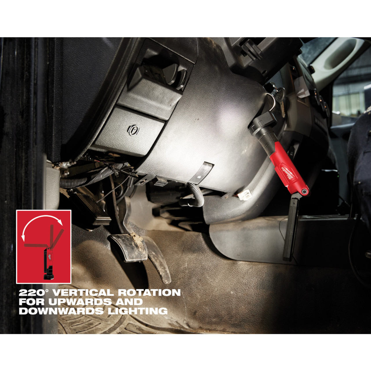 Milwaukee 2114-21 USB 550 Lumen Stick Light with Magnet Milwaukee 2114-21 USB 550 Lumen Stick Light with Magnet