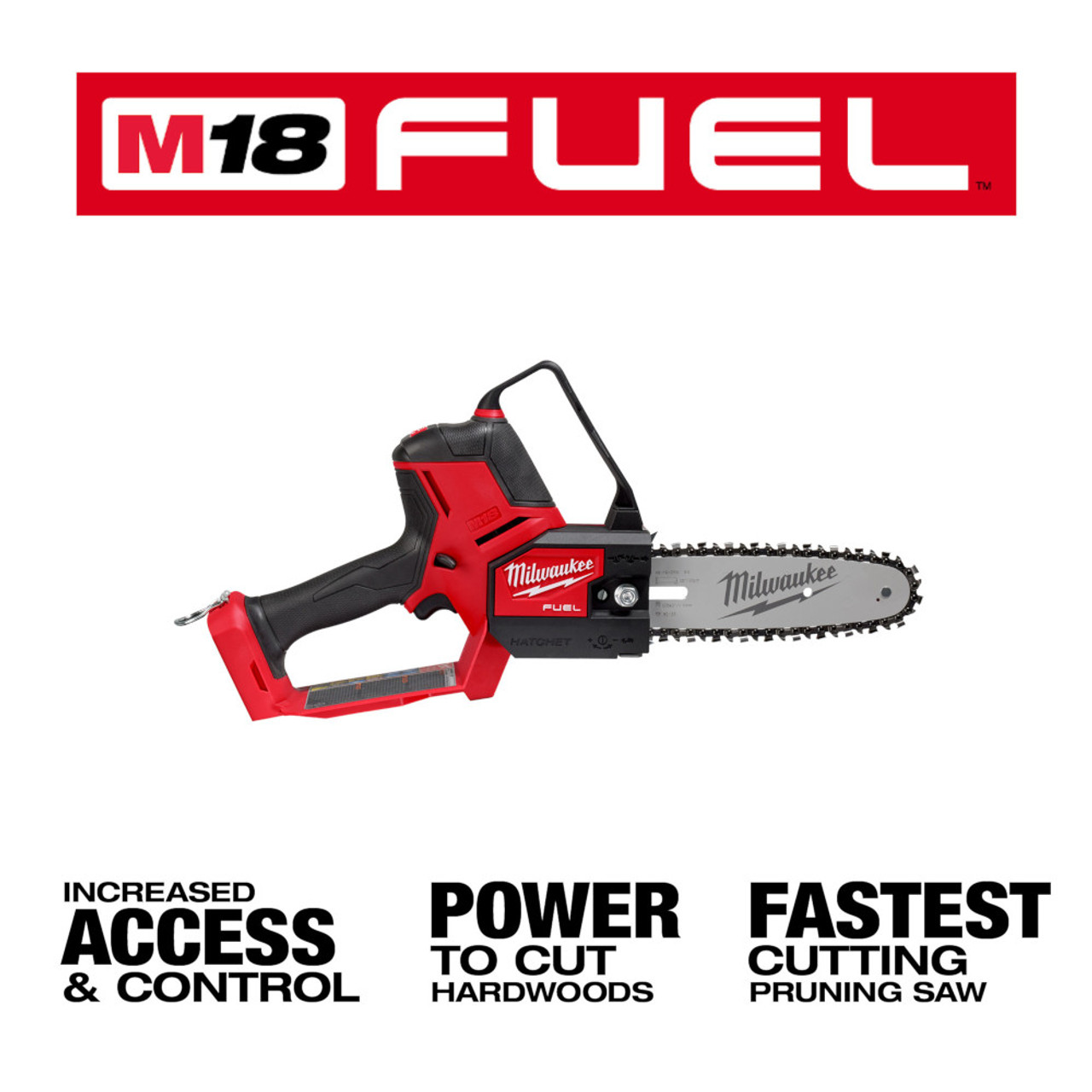 Milwaukee 3004-20 M18 FUEL HATCHET 8-inch Pruning Saw (Tool Only)