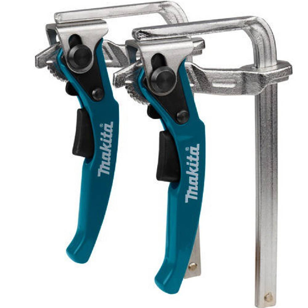 Makita 199826-6 Quick-Release Ratcheting Guide Rail Clamp Set - 2pk Makita 199826-6 Quick-Release Ratcheting Guide Rail Clamp Set - 2pk