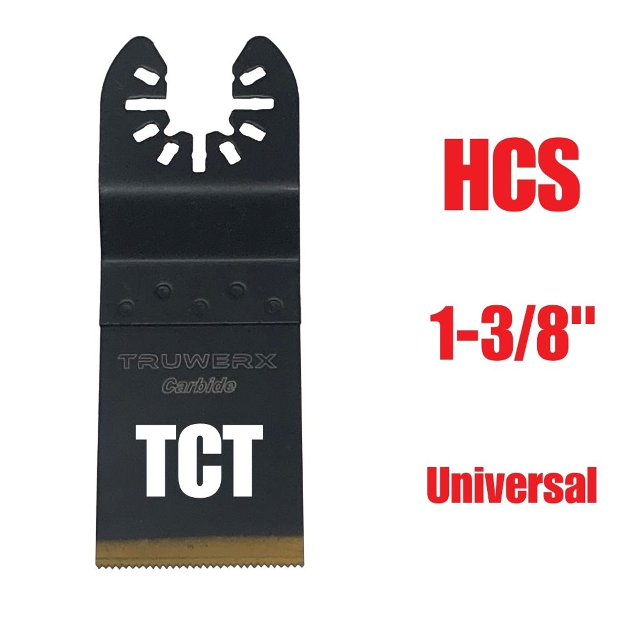 Truwerx 44025 1-3/8 inch Tungsten Carbide Teeth Flush Cut Blade