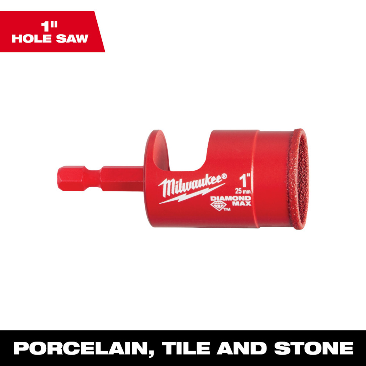 Milwaukee 49-56-0517 1 Inch Diamond Max Hole Saw