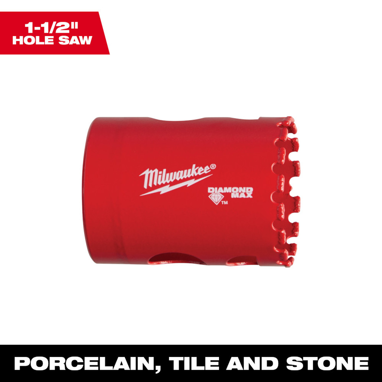 Milwaukee 49-56-5630 1-1/2 Inch Diamond Max Hole Saw