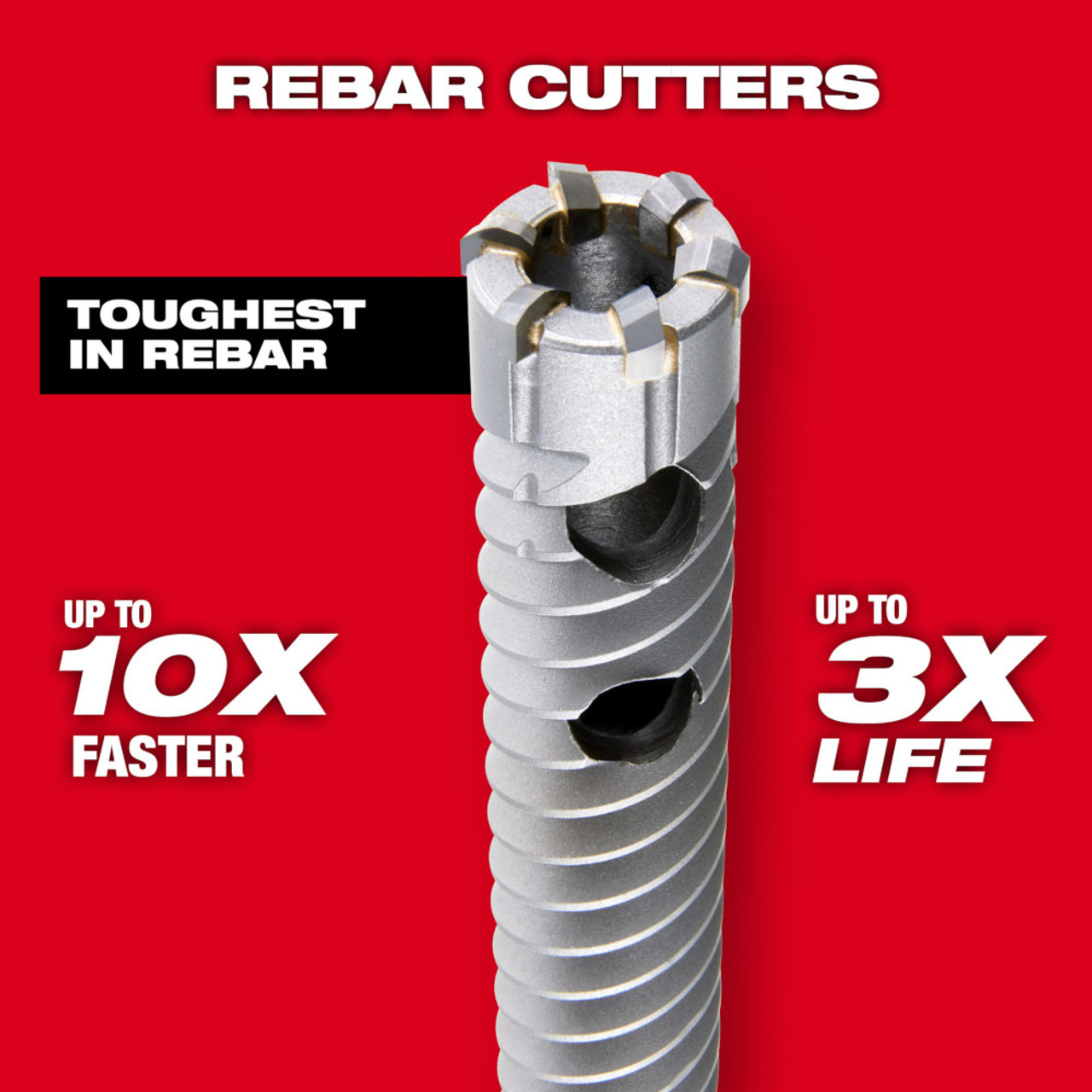 Milwaukee 48-20-6713 SDS Plus 5/8 inch  x 12 inch Rebar Cutter