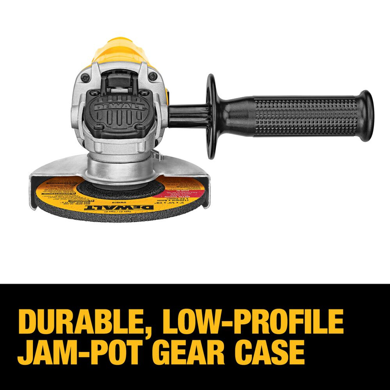 DeWalt DWE4011 4-1/2 inch Angle Grinder with One-Touch Guard