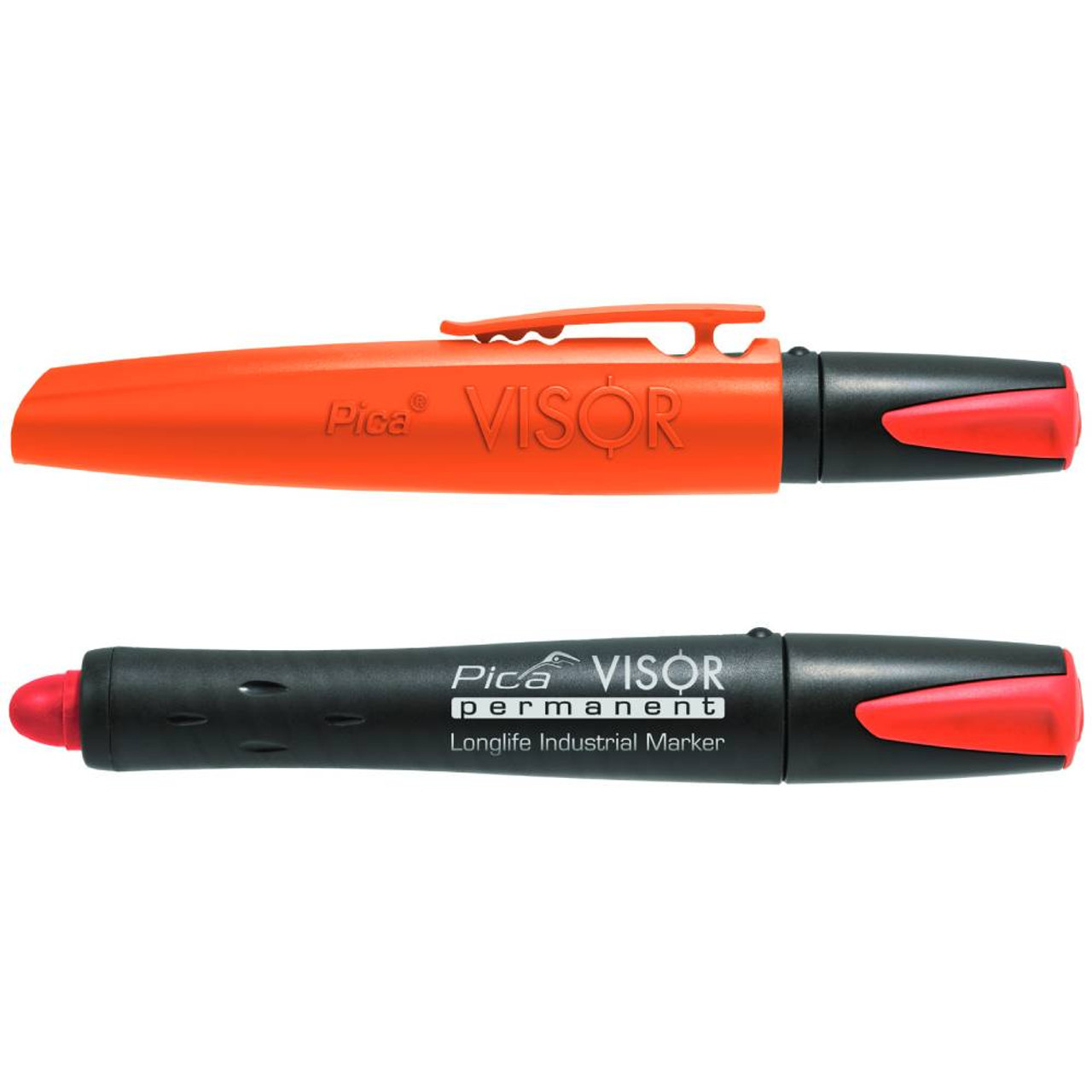Pica 990-40SB VISOR Permanent Longlife Industrial Marker - Red Pica 990-40SB VISOR Permanent Longlife Industrial Marker - Red
