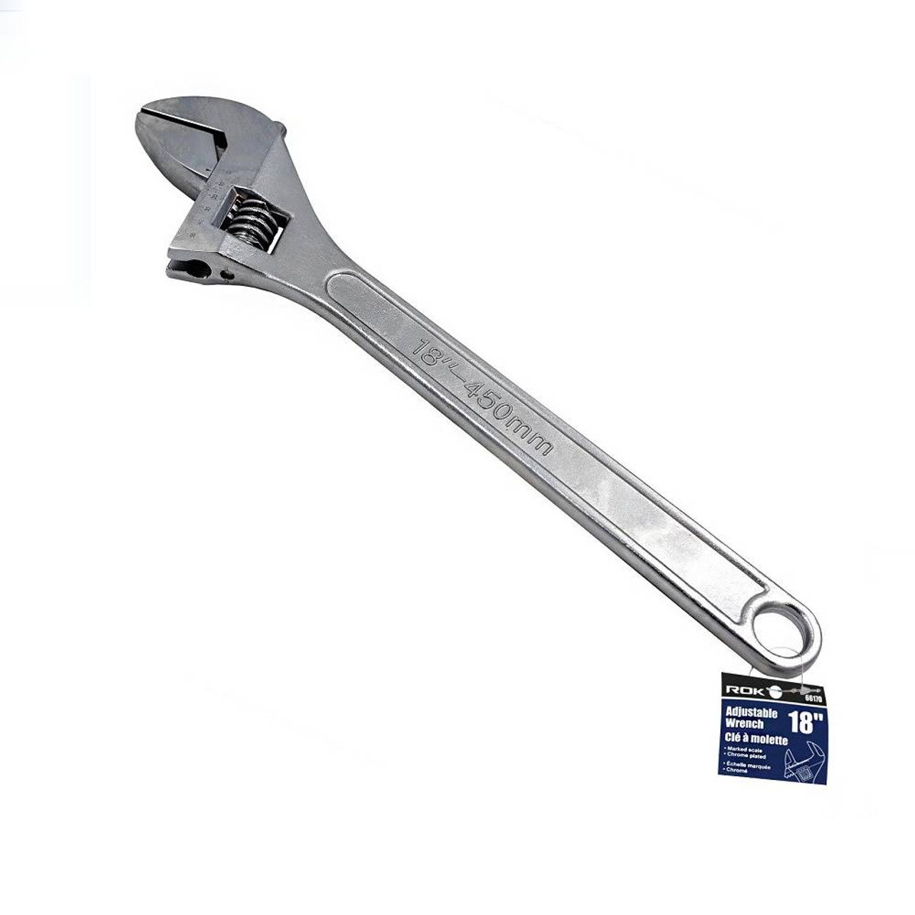 ROK 66170 18 Inch Adjustable Wrench