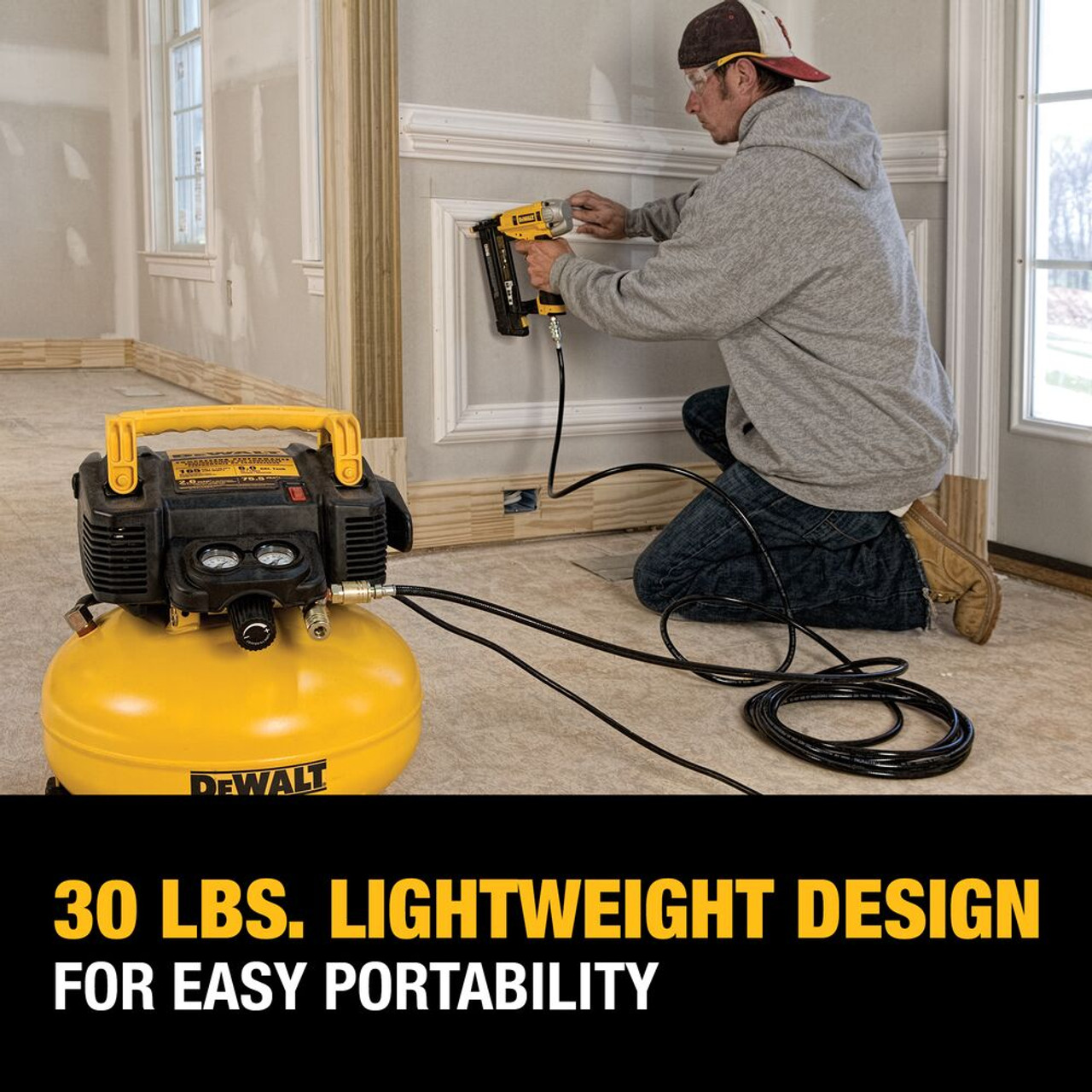 DeWalt DWFP55126 Heavy Duty 165 PSI Pancake Compressor